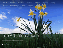 Tablet Screenshot of en.kunstflora.com