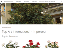 Tablet Screenshot of de.kunstflora.com